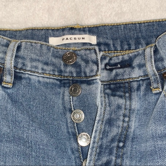 Pacsun light high waisted straight jeans - Picture 3 of 3